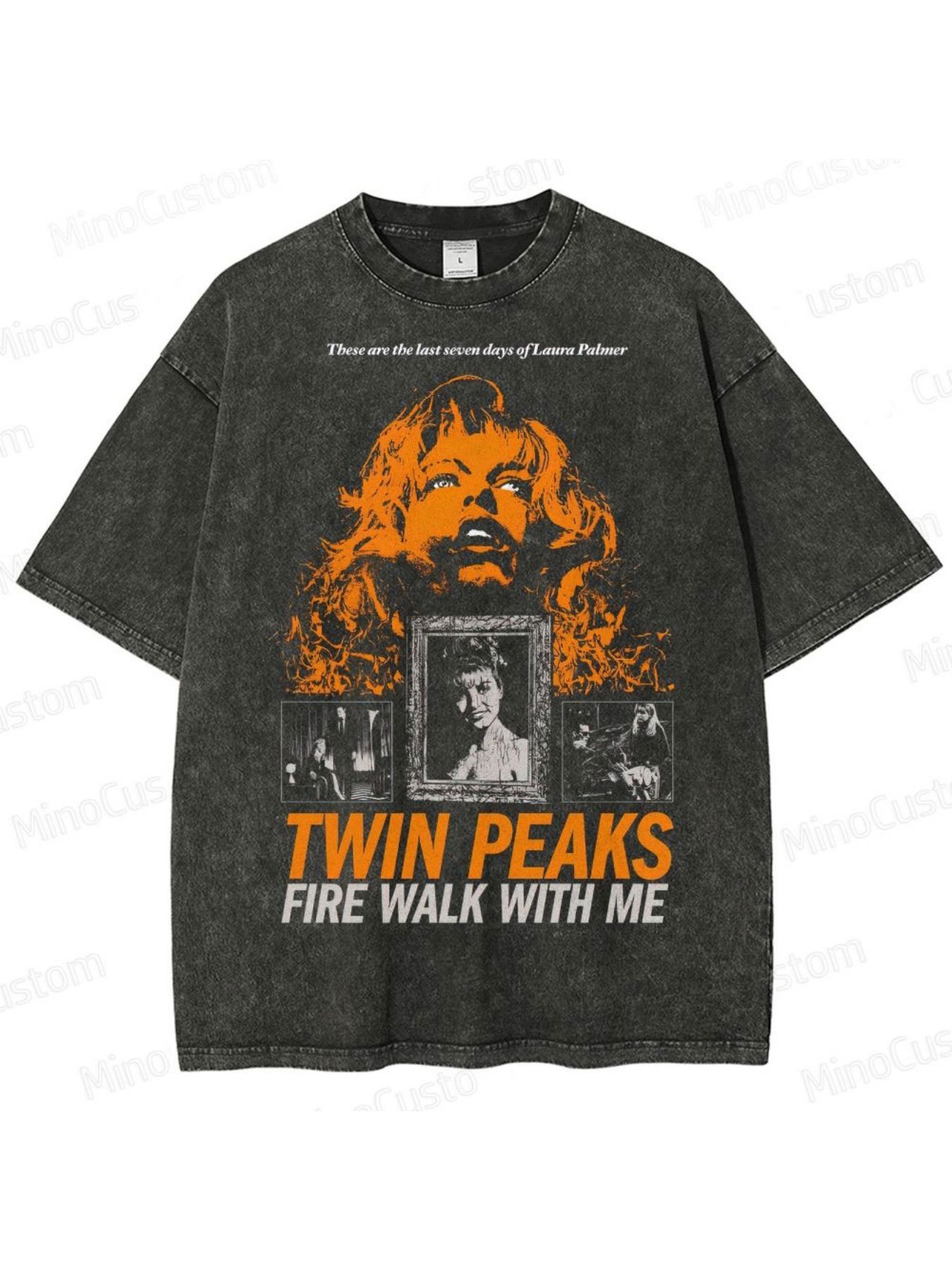 Streetwear Brand Quotes - Camiseta masculina de algodão lavado, estilo