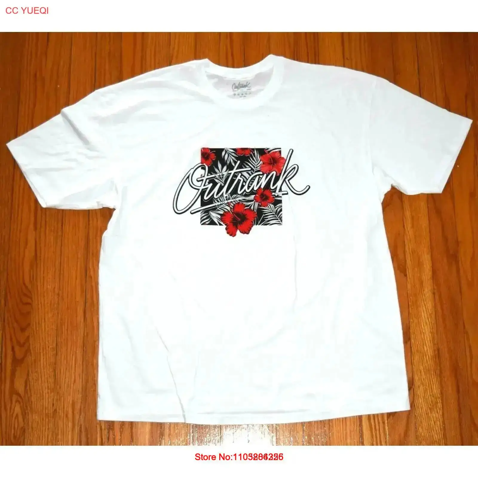 Streetwear Brand With Flowers - Camiseta Masculina OutRank Brand Miami Streetwear