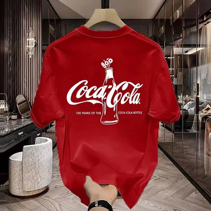 Streetwear Brand Red Logo - Camiseta Clássica Vermelha com Logo de