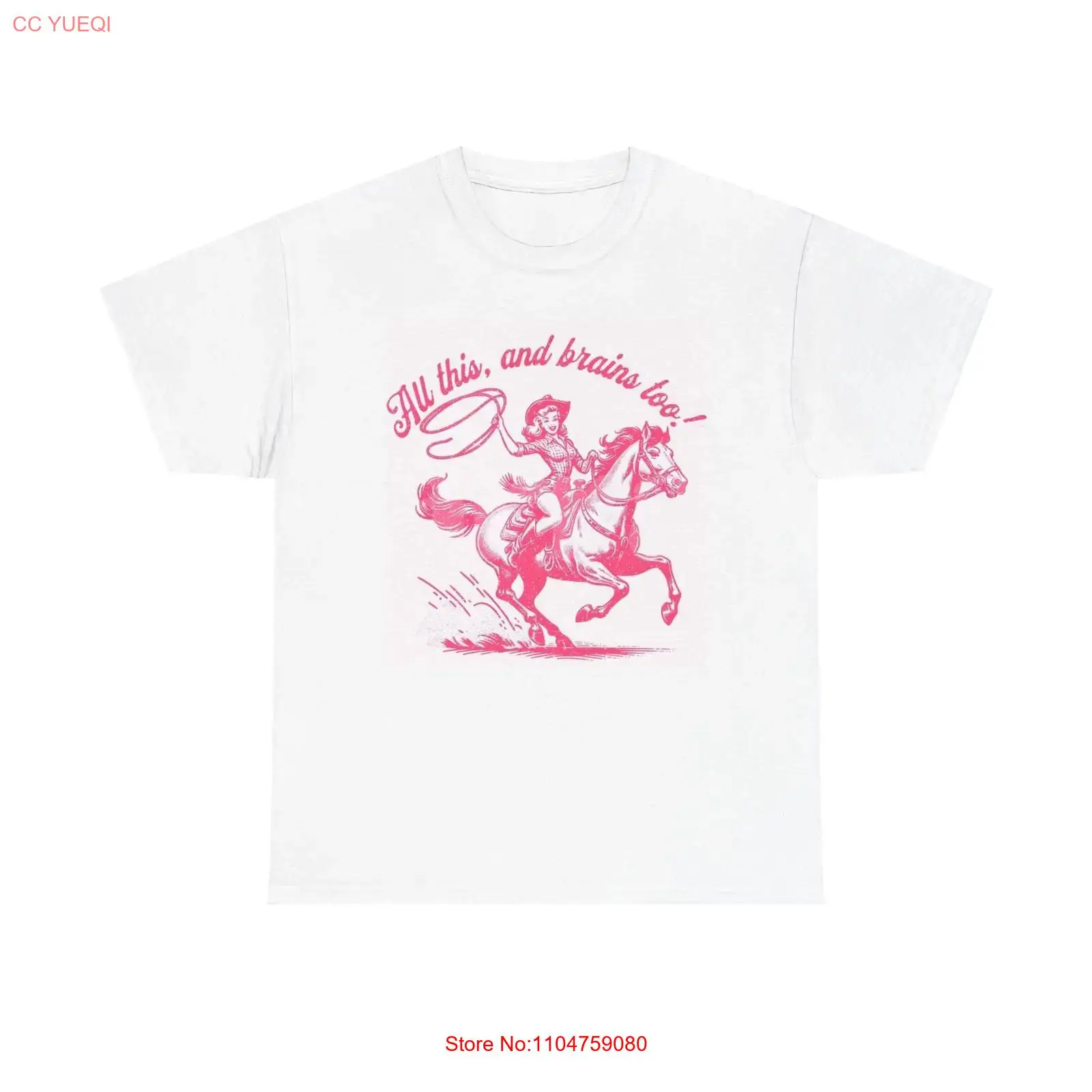 Streetwear Brand Designs - Camiseta feminina de algodão All This