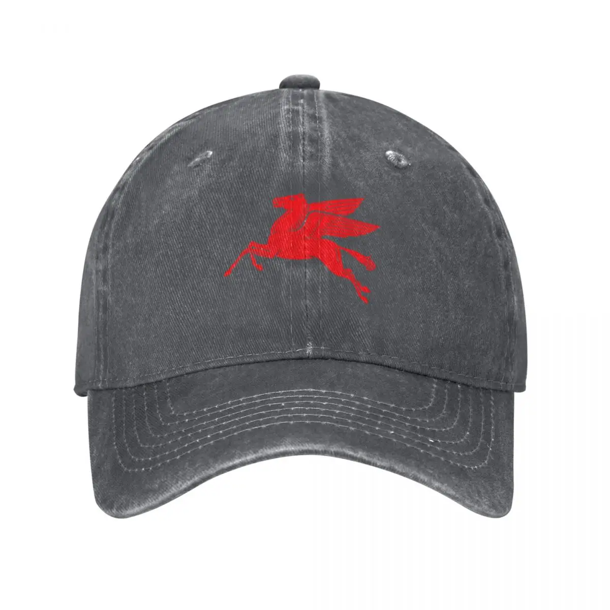Streetwear Brand Red Logo - Logotipo vintage da Mobil Oil -