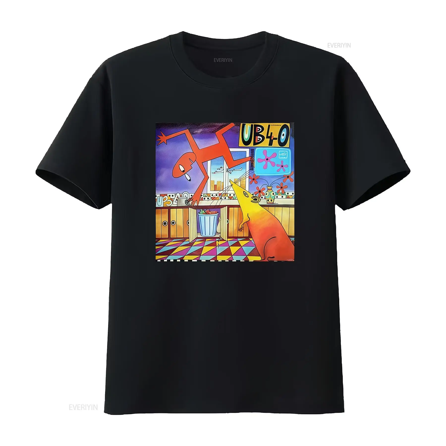 Streetwear Brand Graphic Designer - Camiseta UB40 Rat In The Kitchen