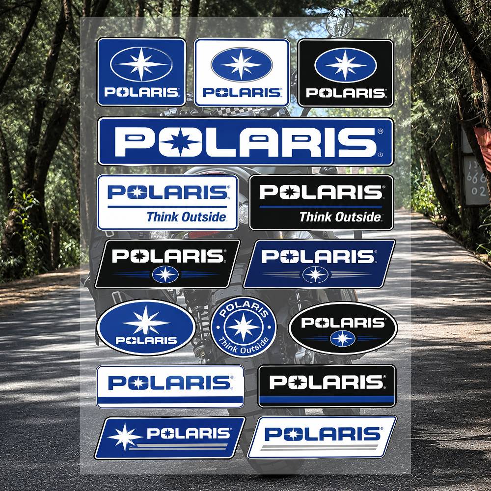 Streetwear Brand La - Conjunto de Adesivos da Marca A-P-po-la-ris