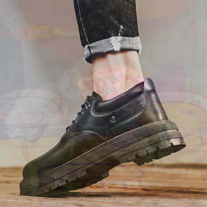 Streetwear Brand Name Ideas - Escuro natural couro moda formadores tênis