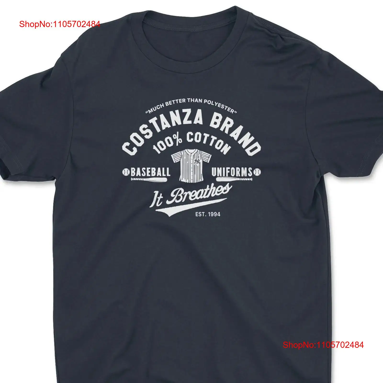 Streetwear Brand Graphic Designer - Camiseta Masculina Costanza Brand Uniforms Vintage
