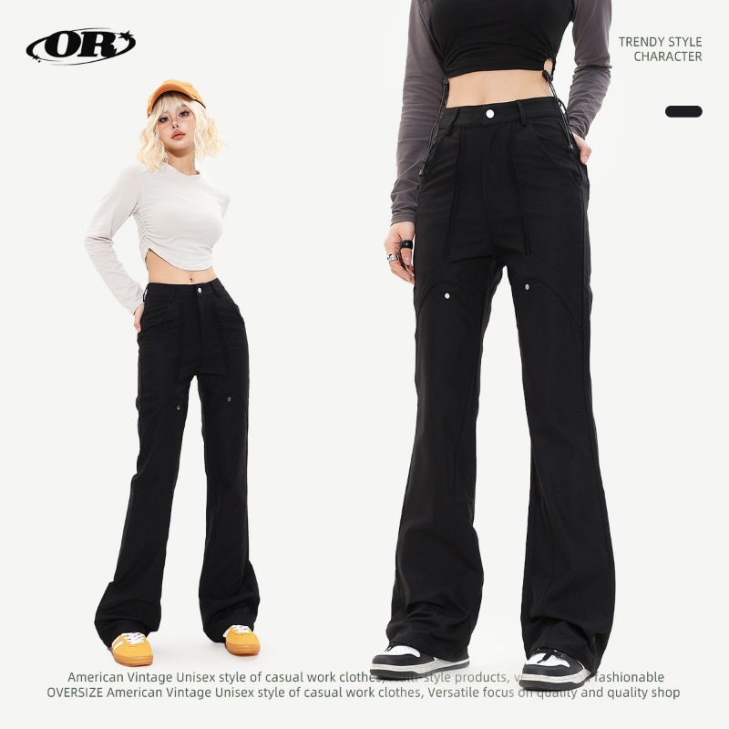 Streetwear Brand La - Ou fl feminino americano streetwear marca
