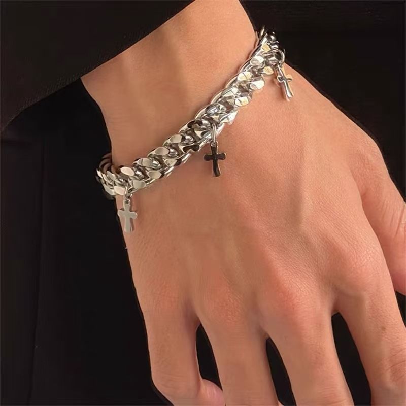 Streetwear Brand Jewelry - Sucesso Transfronteiriço: Pulseira Cuban Link com