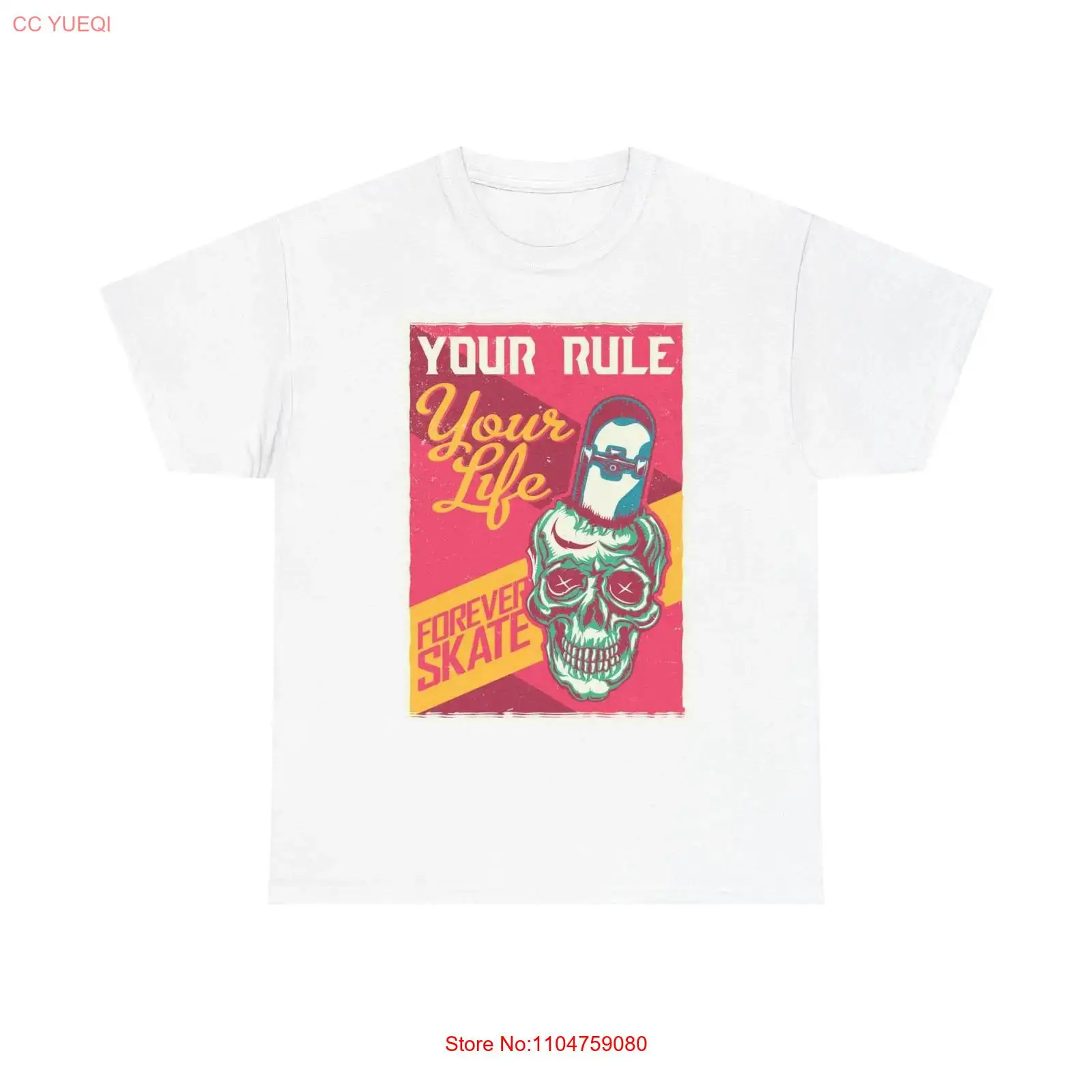 Streetwear Brand Graphic Designer - Camiseta Forever Skate Nova de Algodão