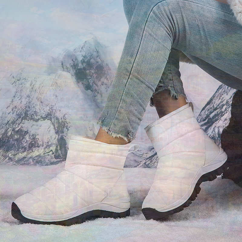 Streetwear Brand Name Ideas - Antiderrapante térmico idosos tênis mulher sapatos