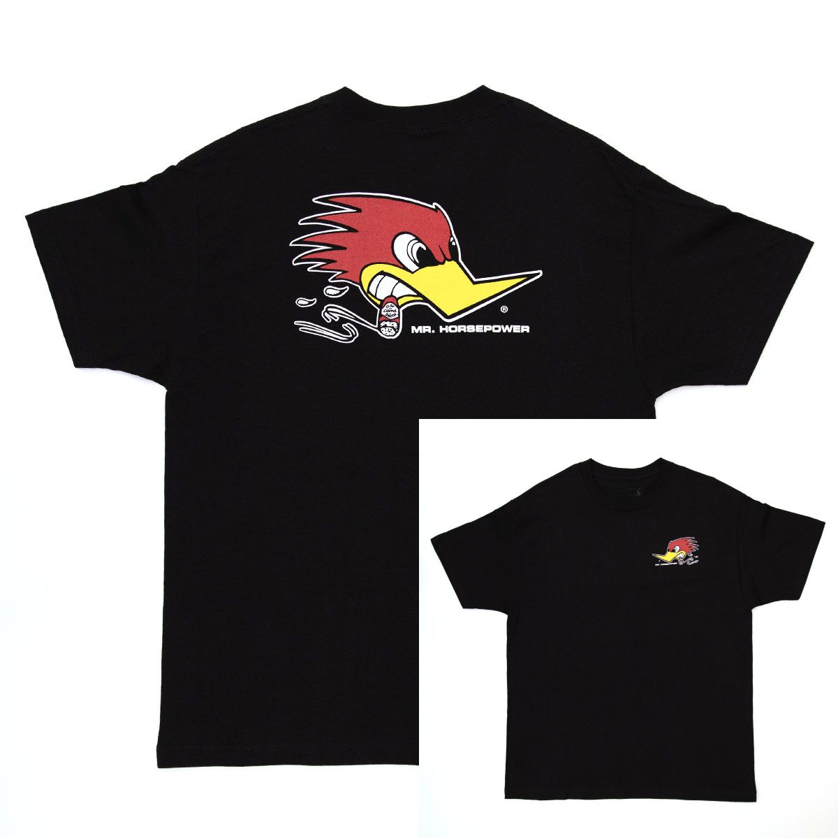 Streetwear Brand Red Logo - Camiseta Clássica com Logo do Pica-Pau