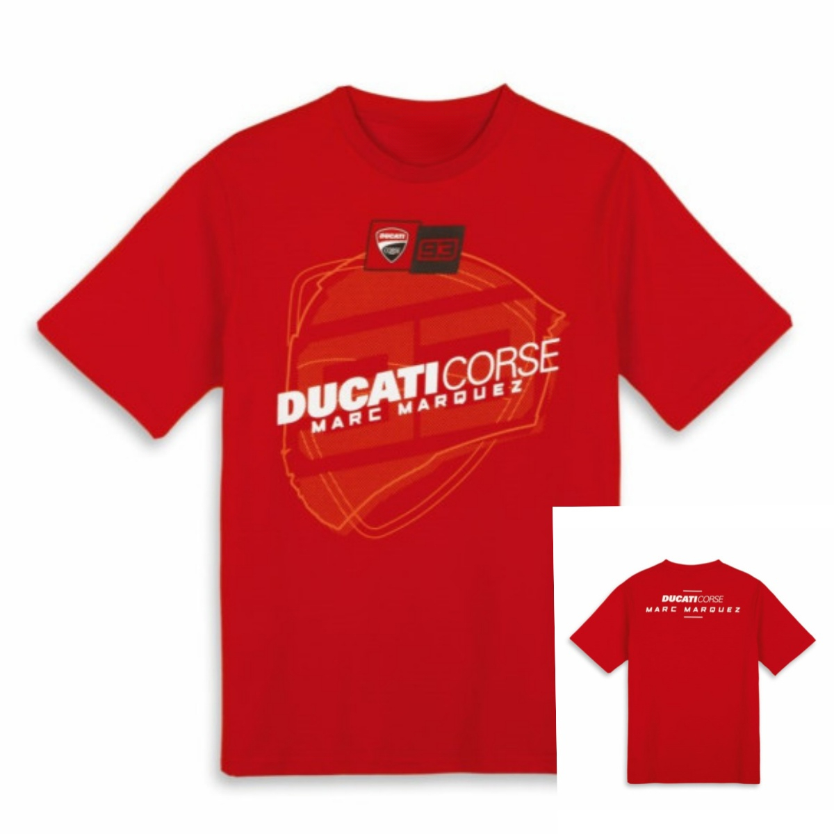 Camiseta Clássica de Algodão c - Streetwear Brand Red Logo avaliação e preço