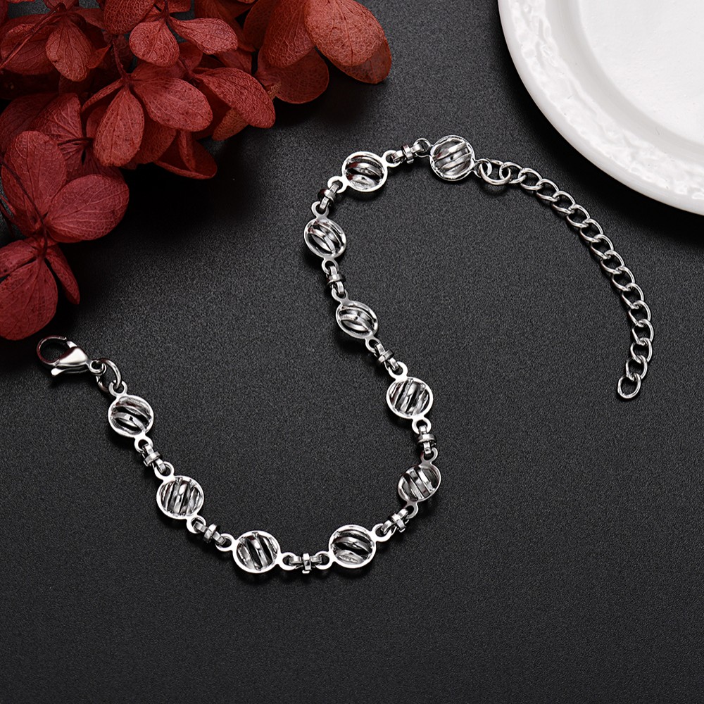 Pulseiras de corrente de prata - Streetwear Brand Jewelry avaliação e preço
