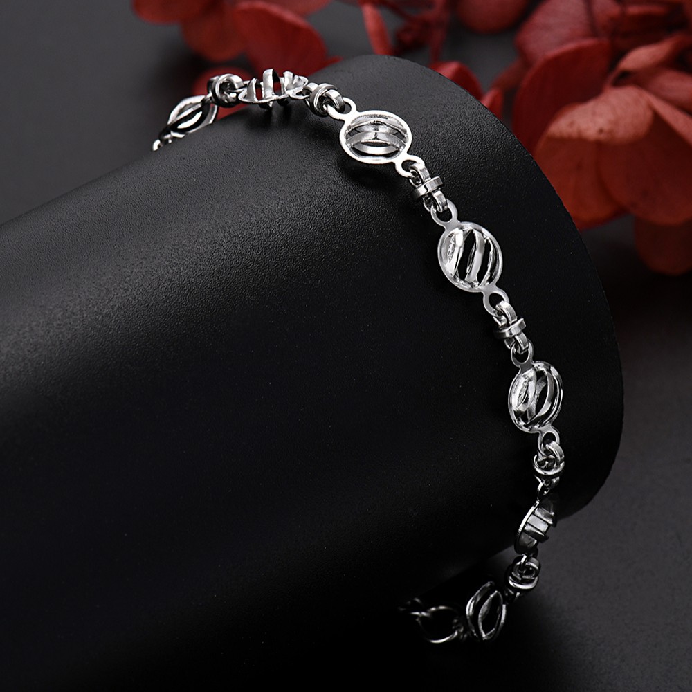 Pulseiras de corrente de prata - Streetwear Brand Jewelry avaliação e preço