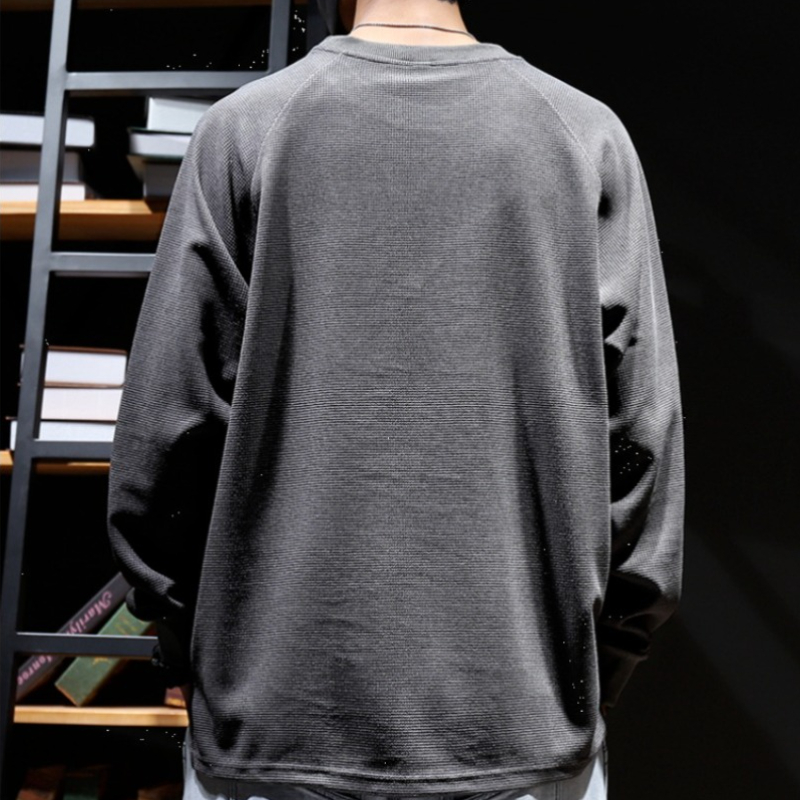 Unicolor camada base sweatshir - Streetwear Brand Quotes avaliação e preço