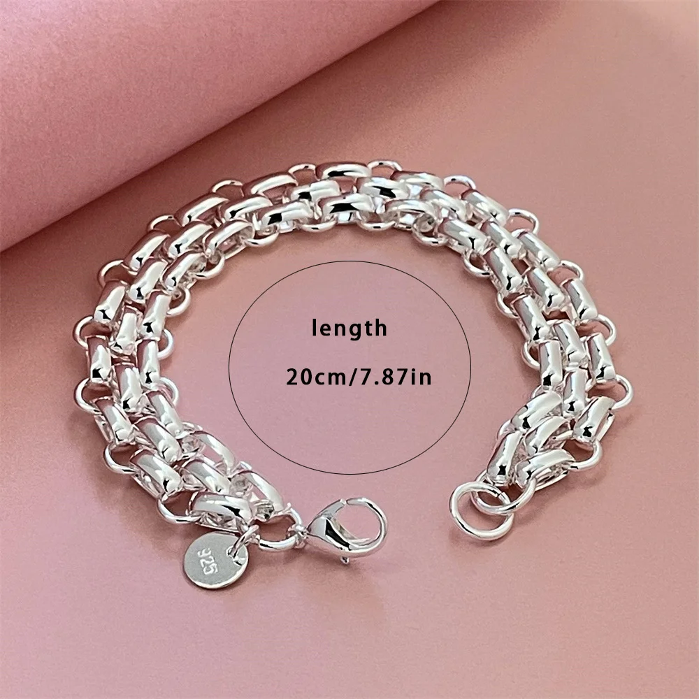 Pulseiras de Corrente de Prata - Streetwear Brand Jewelry avaliação e preço