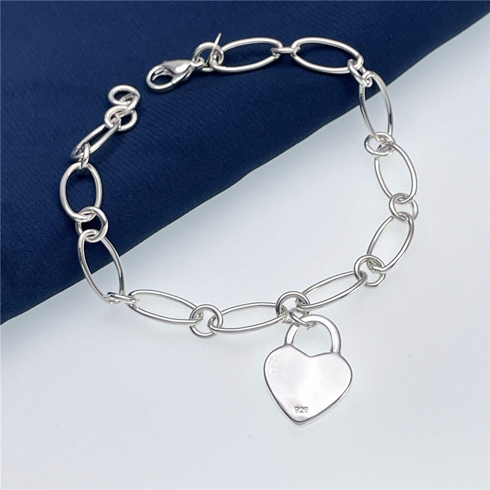 Pulseiras de prata esterlina 9 - Streetwear Brand Jewelry avaliação e preço