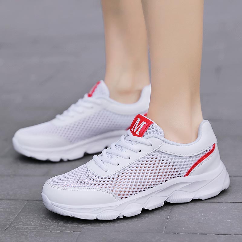 Verão respirável tênis feminin - Streetwear Brand Jewelry avaliação e preço