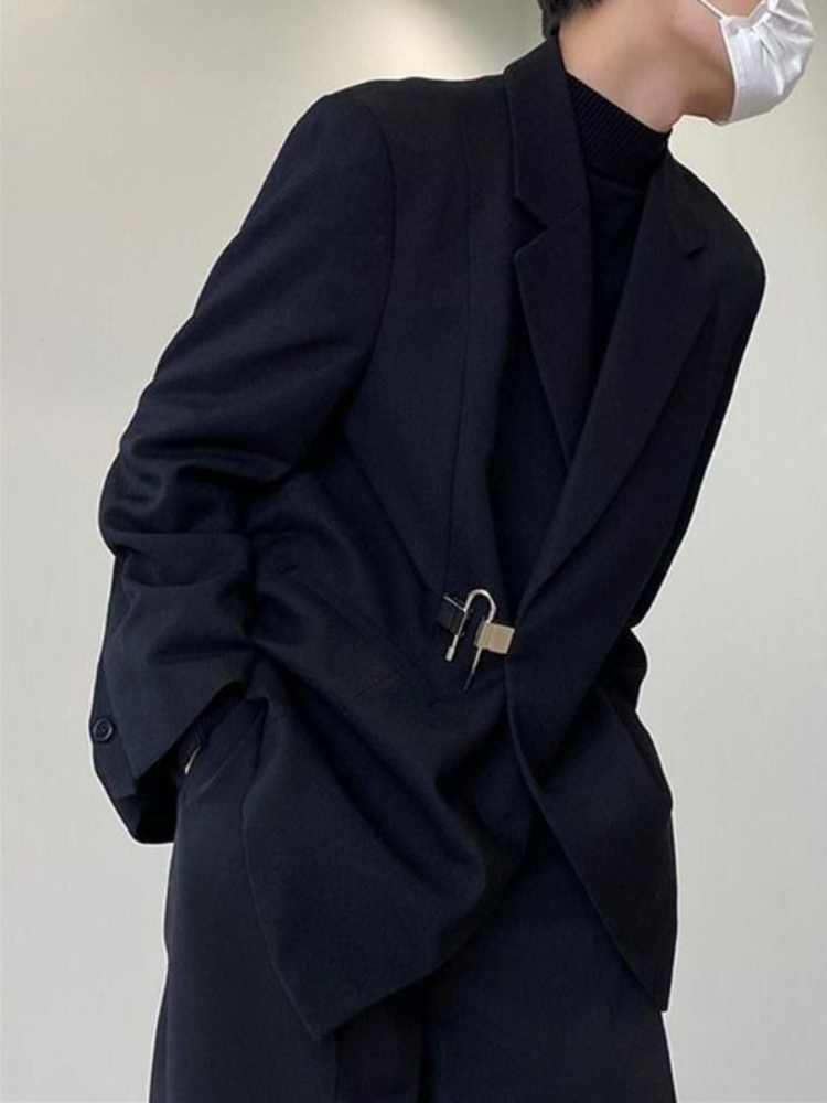 Conjunto de Blazer Casual Bran - Streetwear Brand Niche avaliação e preço