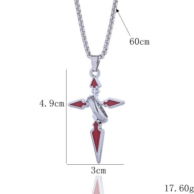 Marca na moda cruz pingente co - Streetwear Brand Jewelry avaliação e preço