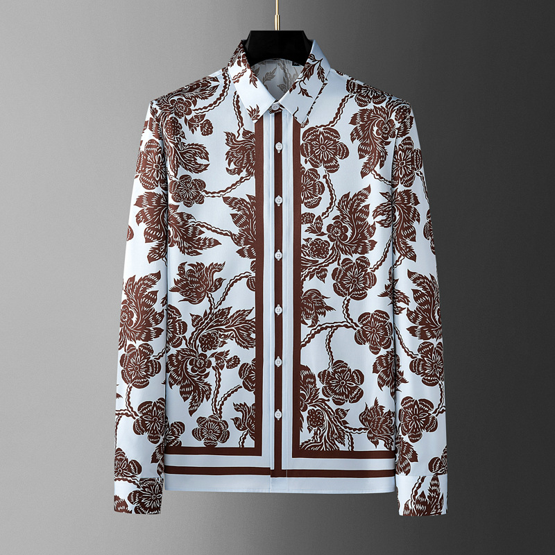 Camisa Masculina Estampada com - Streetwear Brand With Flowers avaliação e preço