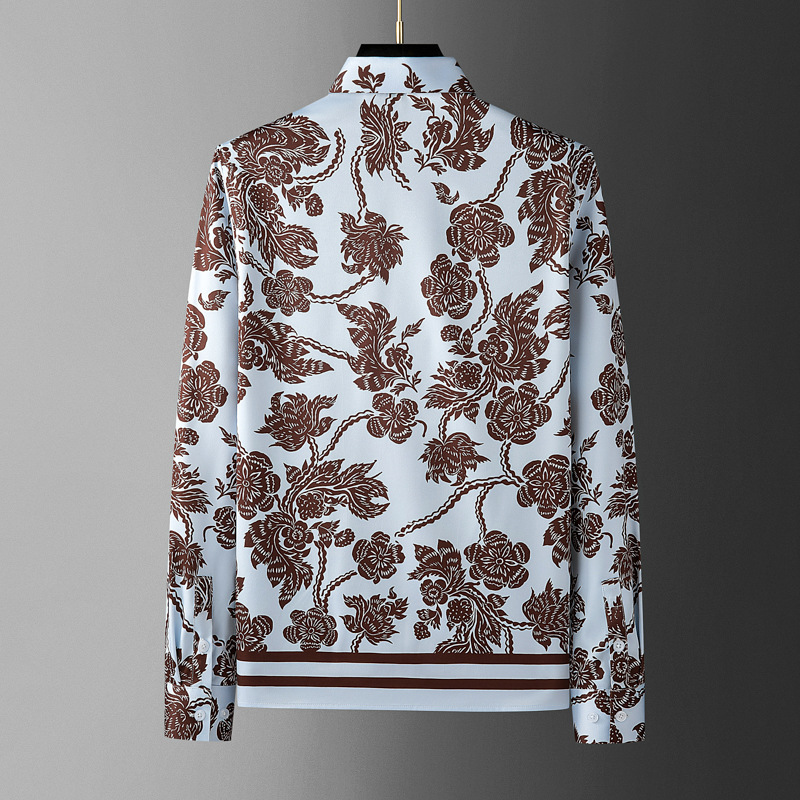 Camisa Masculina Estampada com - Streetwear Brand With Flowers avaliação e preço