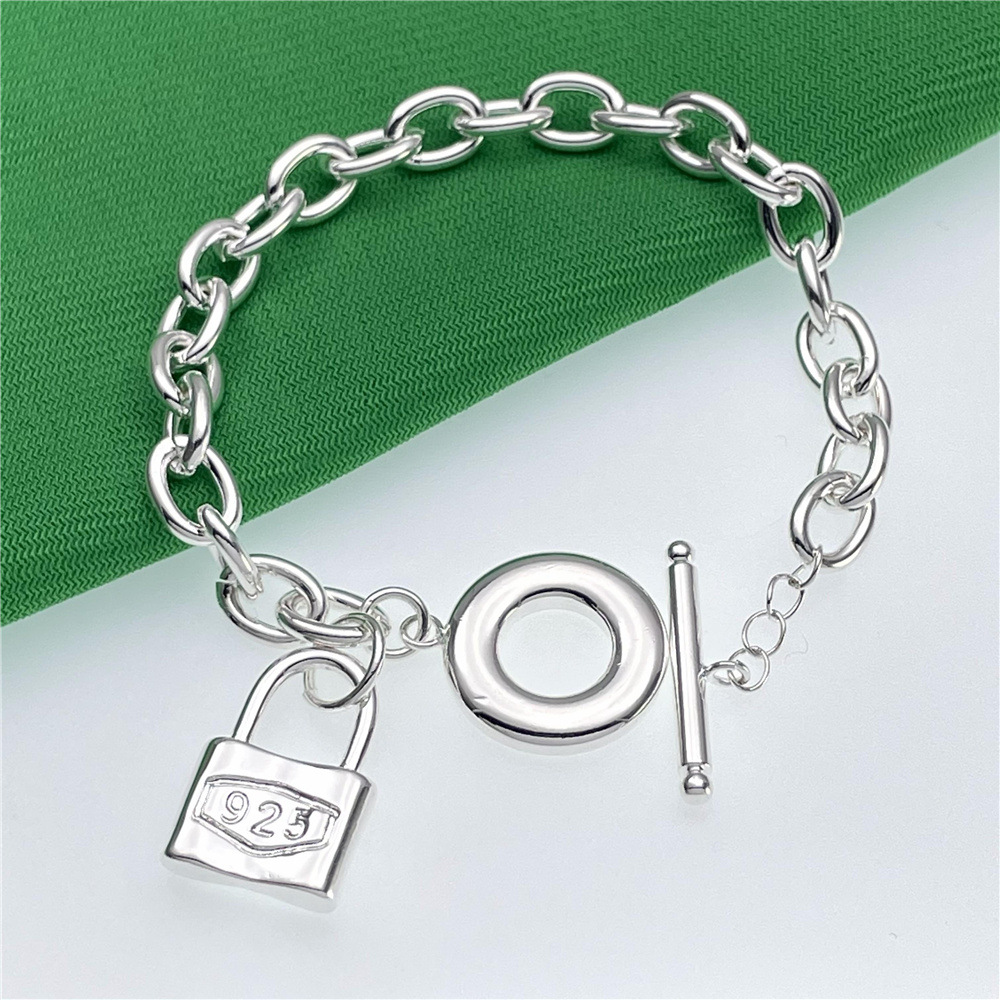 Pulseiras de prata esterlina 9 - Streetwear Brand Jewelry avaliação e preço