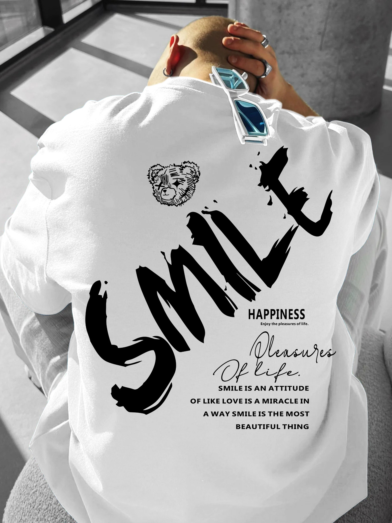 Camiseta Masculina Oversized S - Streetwear Brand Quotes avaliação e preço