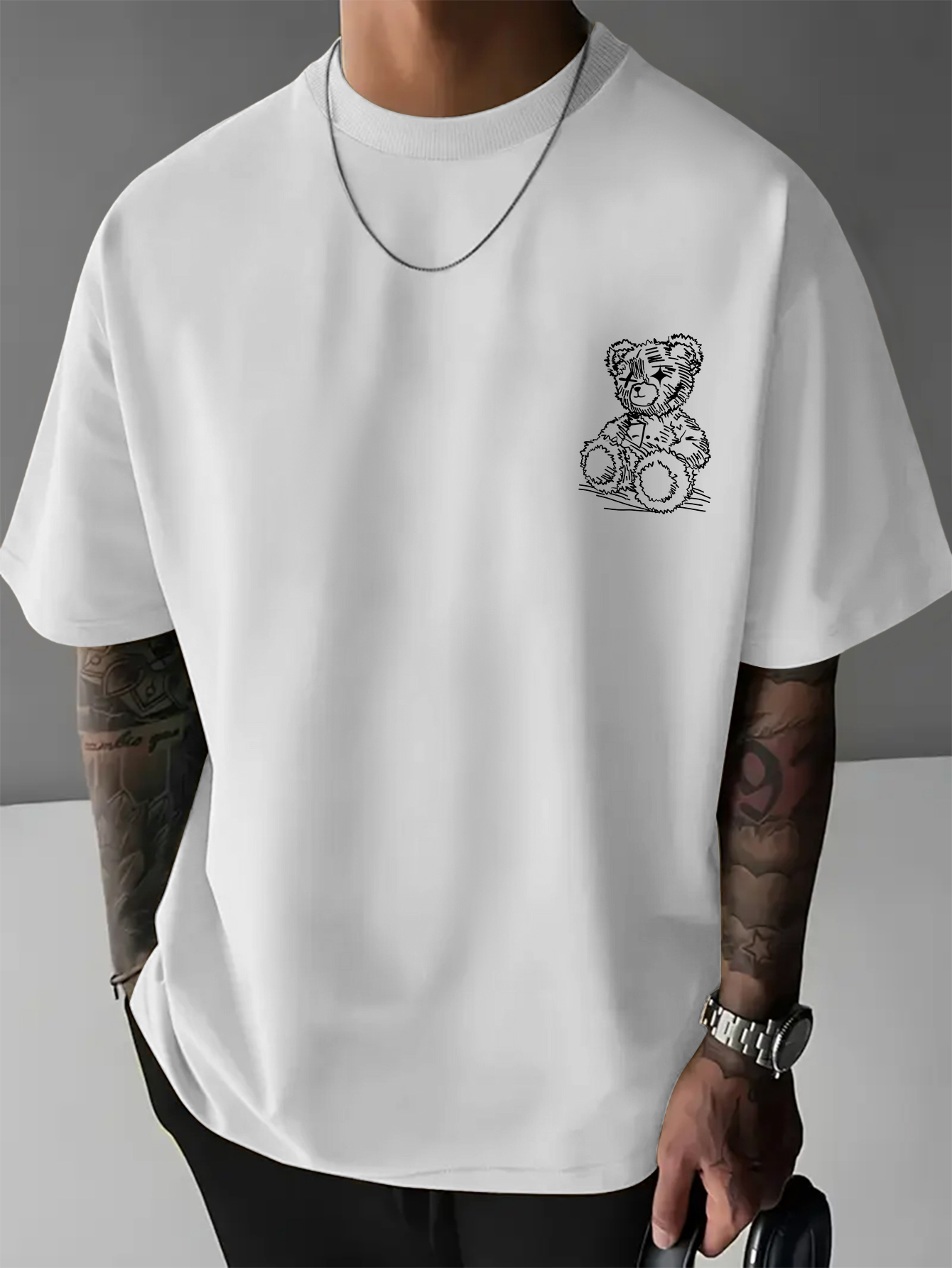 Camiseta Masculina Oversized S - Streetwear Brand Quotes avaliação e preço