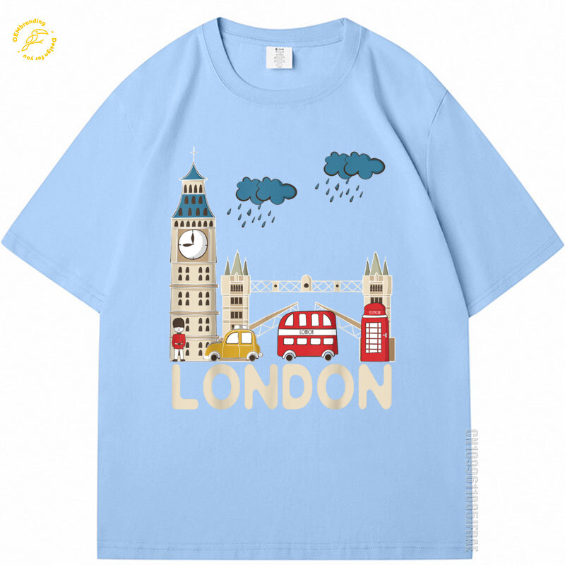 Chuvoso londres tshirt bonito  - Streetwear Brands London avaliação e preço