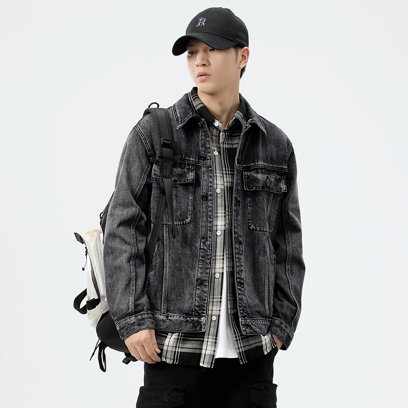 Jaqueta Jeans Masculina Cinza  - Streetwear Brand For Men avaliação e preço