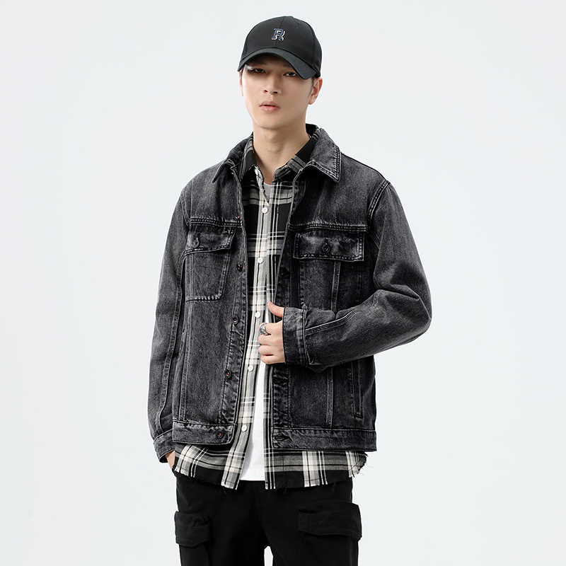 Jaqueta Jeans Masculina Cinza  - Streetwear Brand For Men avaliação e preço